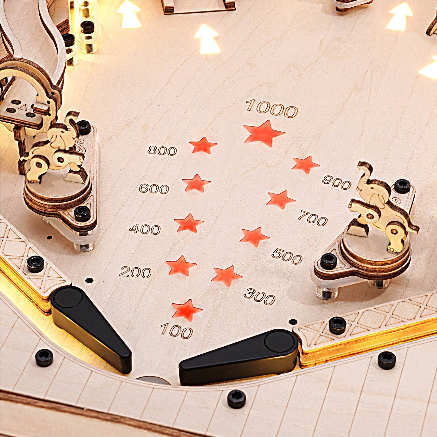 3D Wood Lab - Flipper Vintage 3D in Legno – Puzzle Interattivo